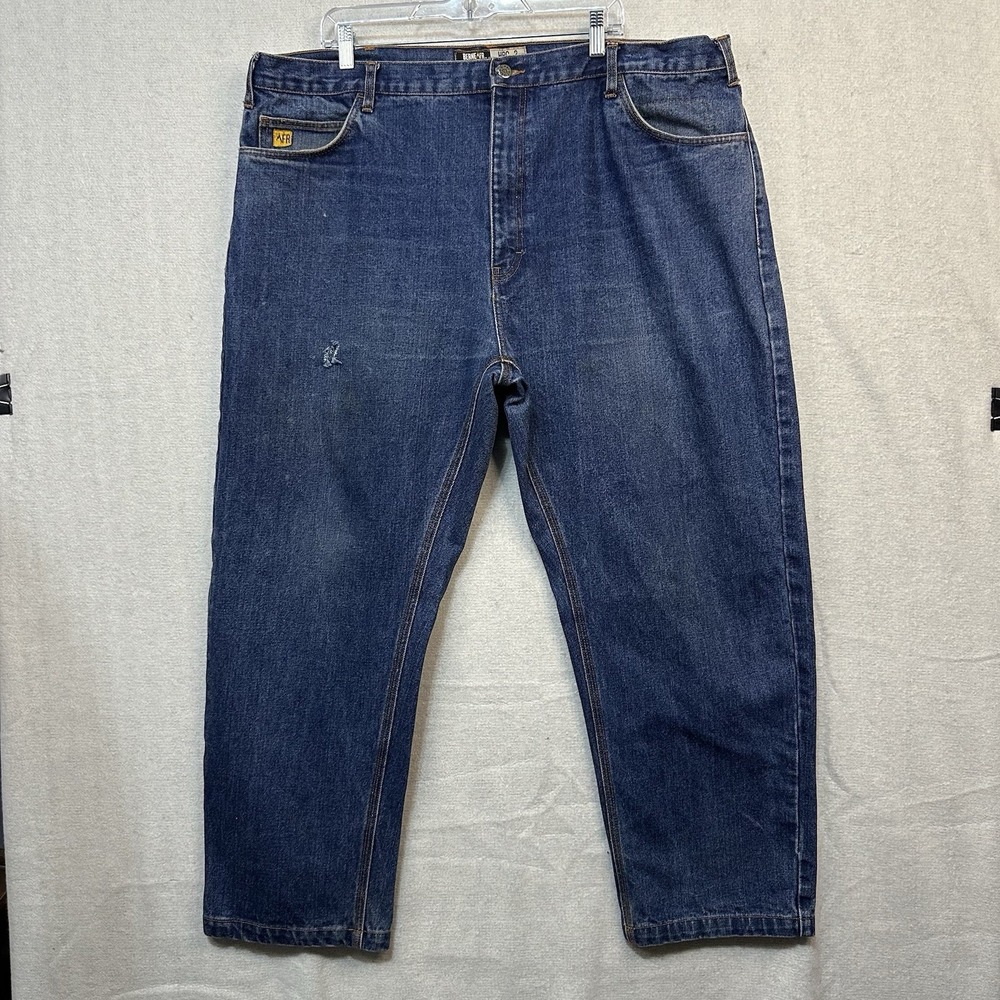 Berne FR Jeans Men's 44x30 Blue Flame Resistant Denim Work Pants HRC 2 ATPV 22